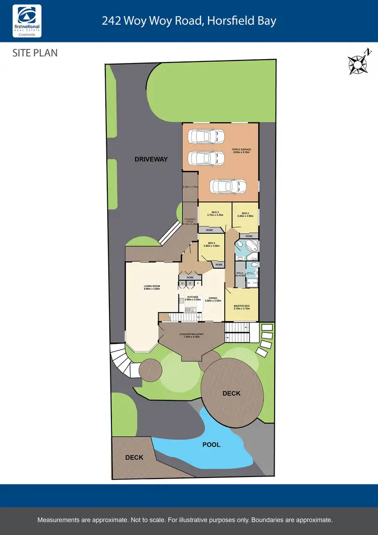 Floorplan of Homely house listing, 242 Woy Woy Road, Horsfield Bay NSW 2256