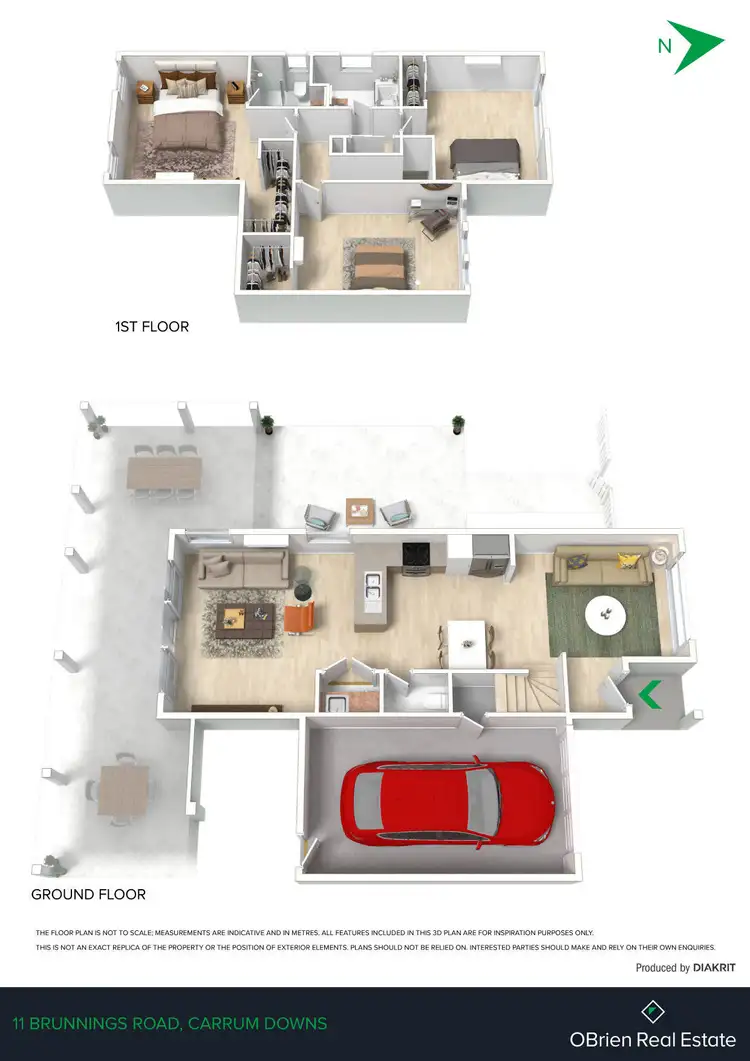 Floorplan of Homely unit listing, 14/11 Brunnings Road, Carrum Downs VIC 3201