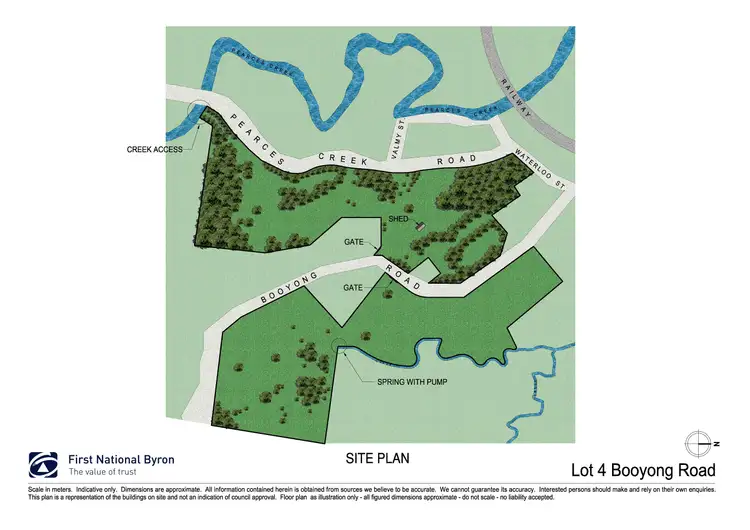 Floorplan of Homely rural property listing, LOT 4 Booyong Road, Booyong NSW 2480