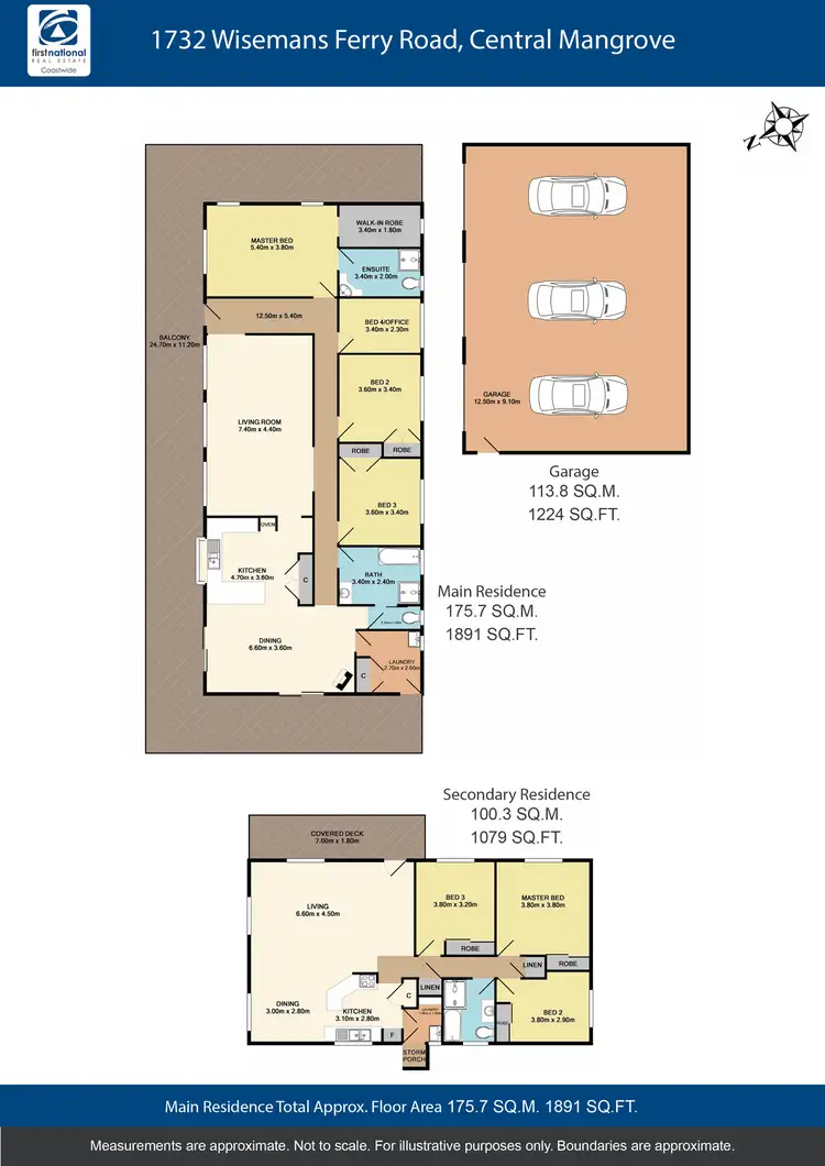 Floorplan of Homely rural property listing, 1732 Wisemans Ferry Road, Central Mangrove NSW 2250