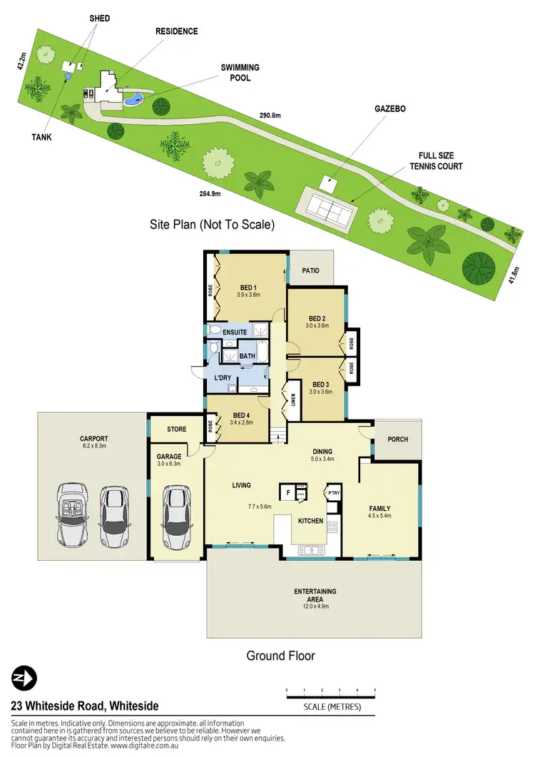 Floorplan of Homely house listing, 23 Whiteside Road, Whiteside QLD 4503