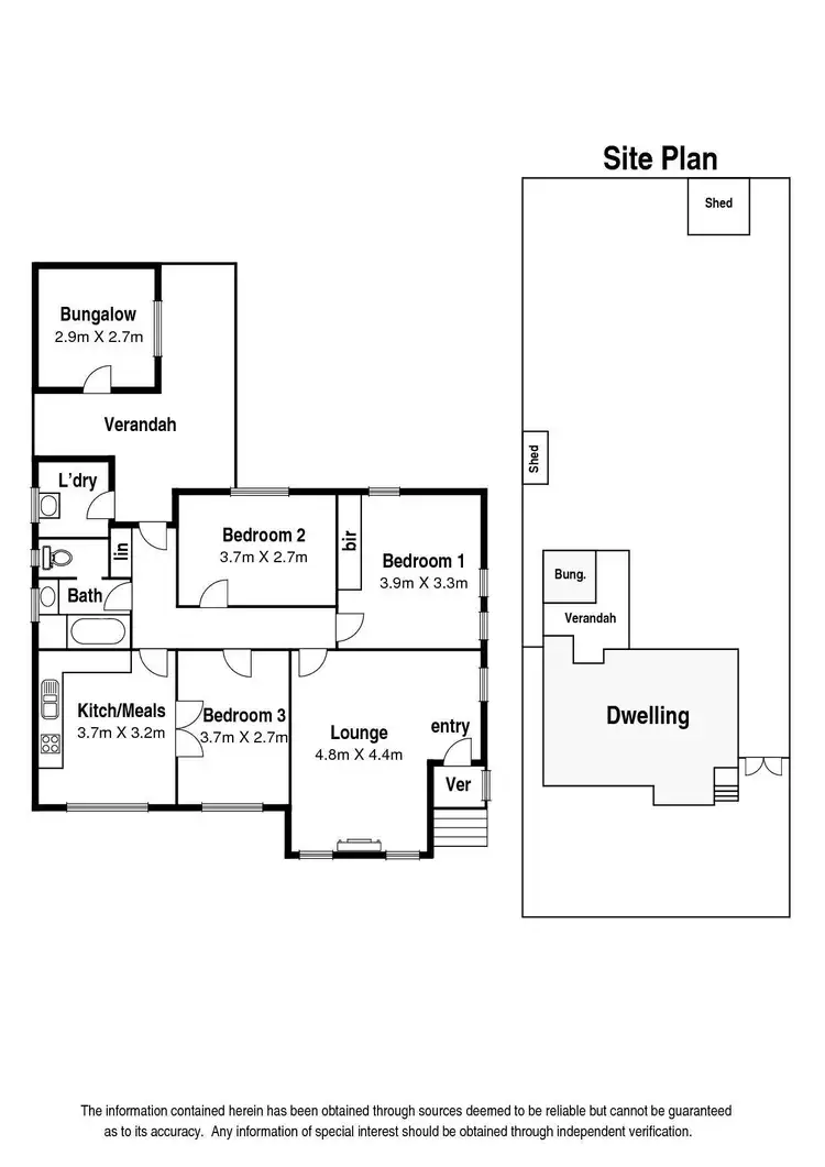 Floorplan of Homely house listing, 23A Fordham Road, Reservoir VIC 3073