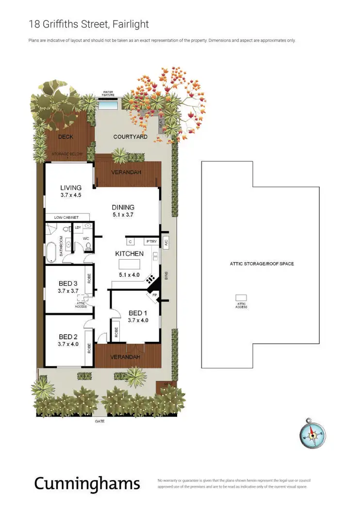 Floorplan of Homely house listing, 18 Griffiths Street, Fairlight NSW 2094