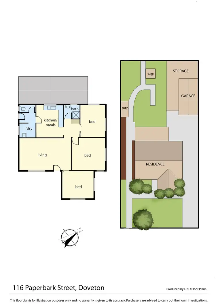 Floorplan of Homely house listing, 116 Paperbark Street, Doveton VIC 3177
