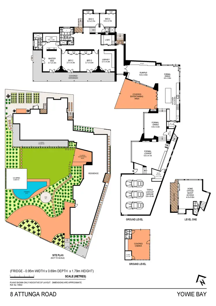 Floorplan of Homely house listing, 8 Attunga Road, Yowie Bay NSW 2228