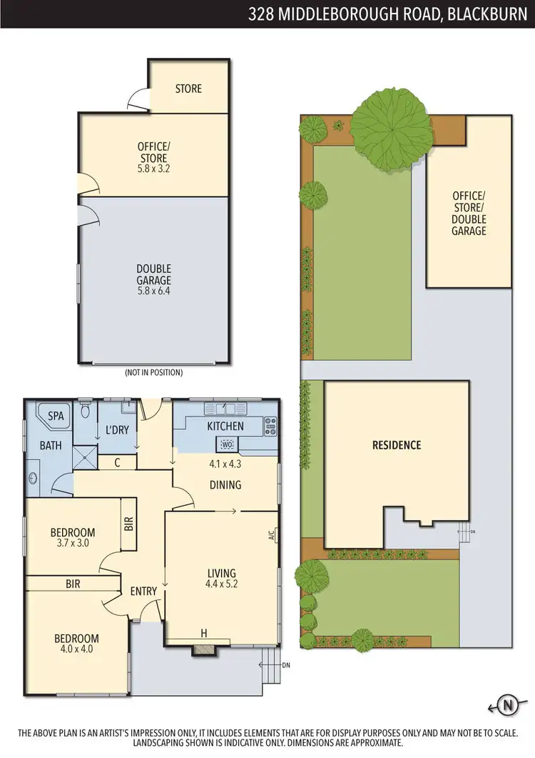 Floorplan of Homely house listing, 328 Middleborough Road, Blackburn VIC 3130