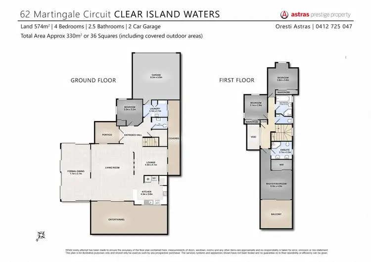 Floorplan of Homely house listing, 62 Martingale Circuit, Clear Island Waters QLD 4226