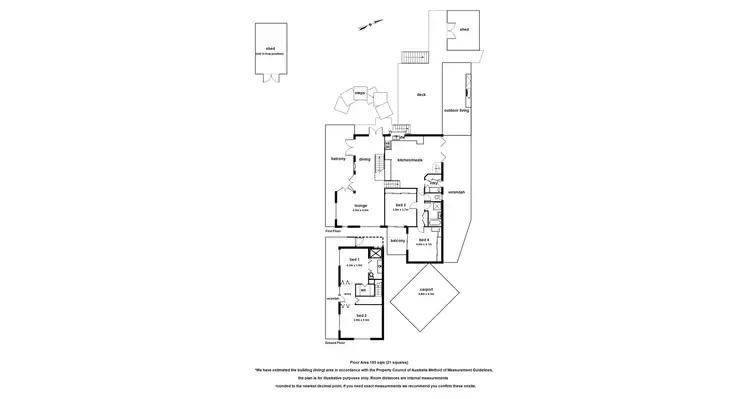 Floorplan of Homely house listing, 33 Bellbird Street, Belgrave VIC 3160