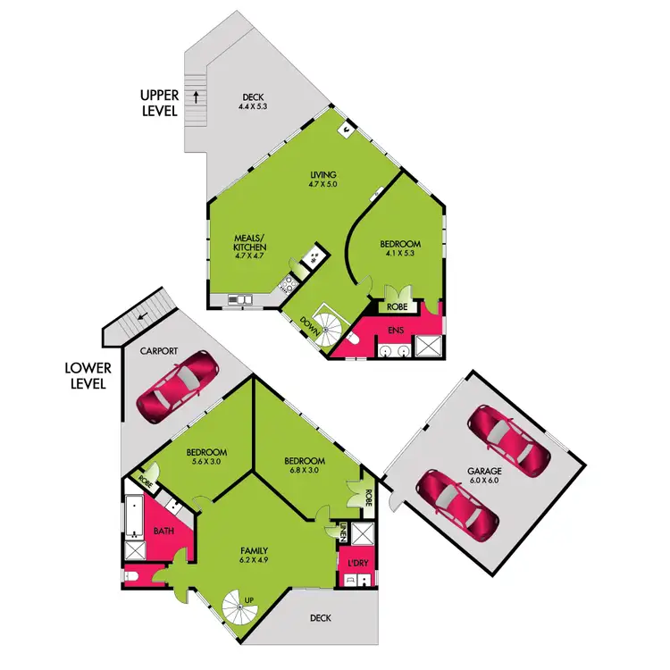 Floorplan of Homely house listing, 58 Forest Drive, Fairhaven VIC 3231