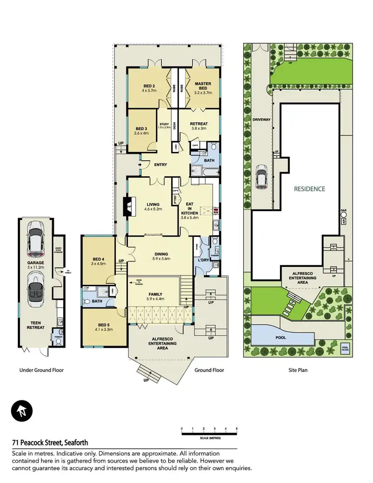 Floorplan of Homely house listing, 71 Peacock Street, Seaforth NSW 2092