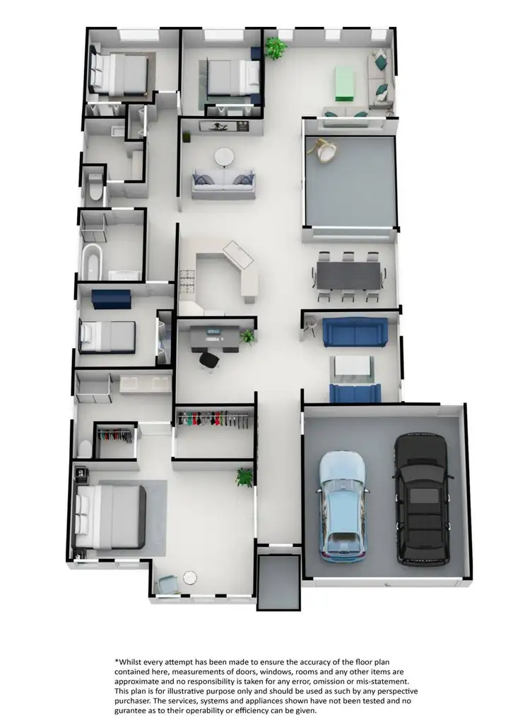 Floorplan of Homely house listing, 6 Blue Wren Drive, Williams Landing VIC 3027