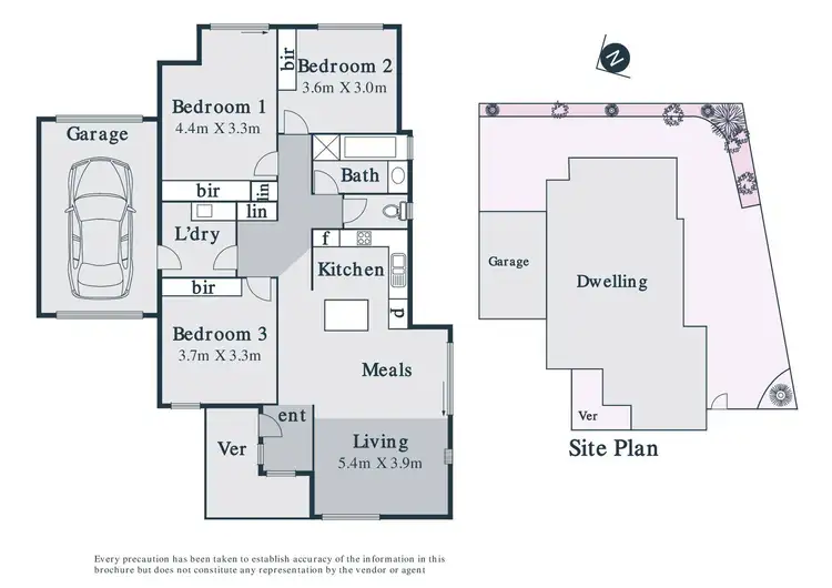 Floorplan of Homely townhouse listing, 5/20C Maserati Drive, Epping VIC 3076