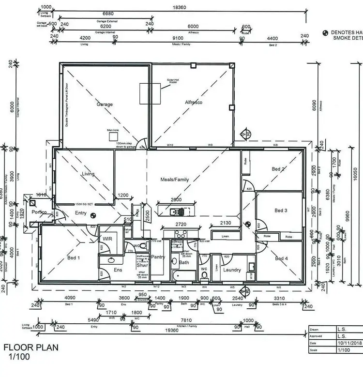 Floorplan of Homely house listing, 4 Woodbridge Street, Killara VIC 3691
