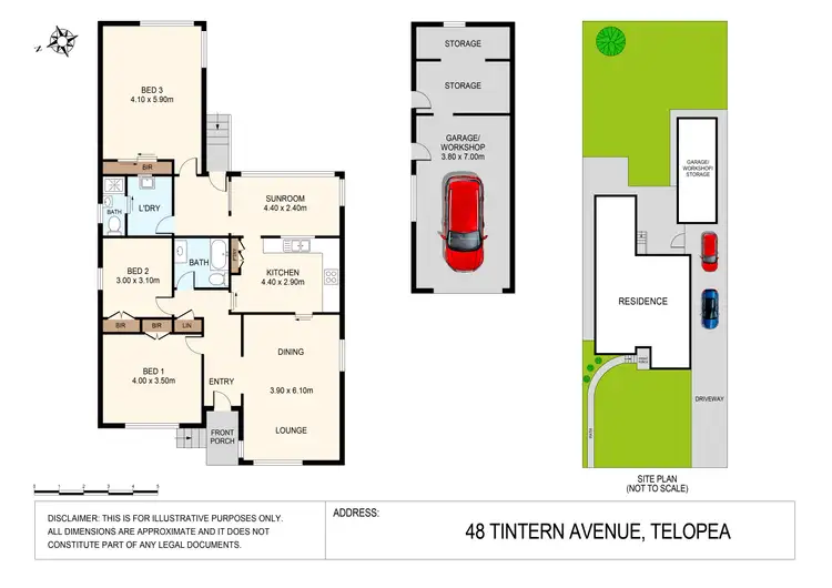 Floorplan of Homely house listing, 48 Tintern Avenue, Telopea NSW 2117