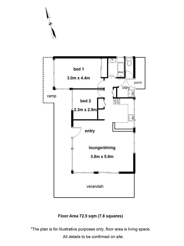 Floorplan of Homely house listing, 24 Old Monbulk Road, Belgrave VIC 3160