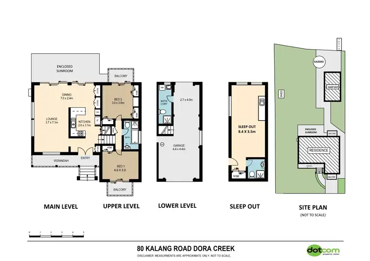 Floorplan of Homely house listing, 80 Kalang Road, Dora Creek NSW 2264