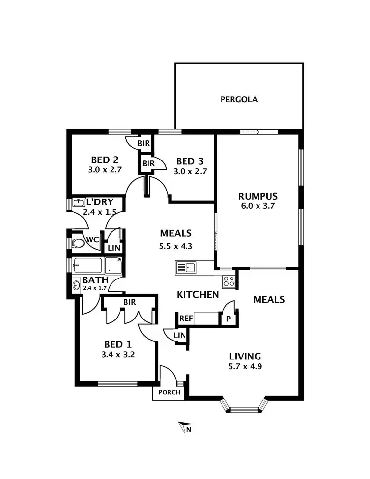 Floorplan of Homely house listing, 18 Shoring Road, Diggers Rest VIC 3427