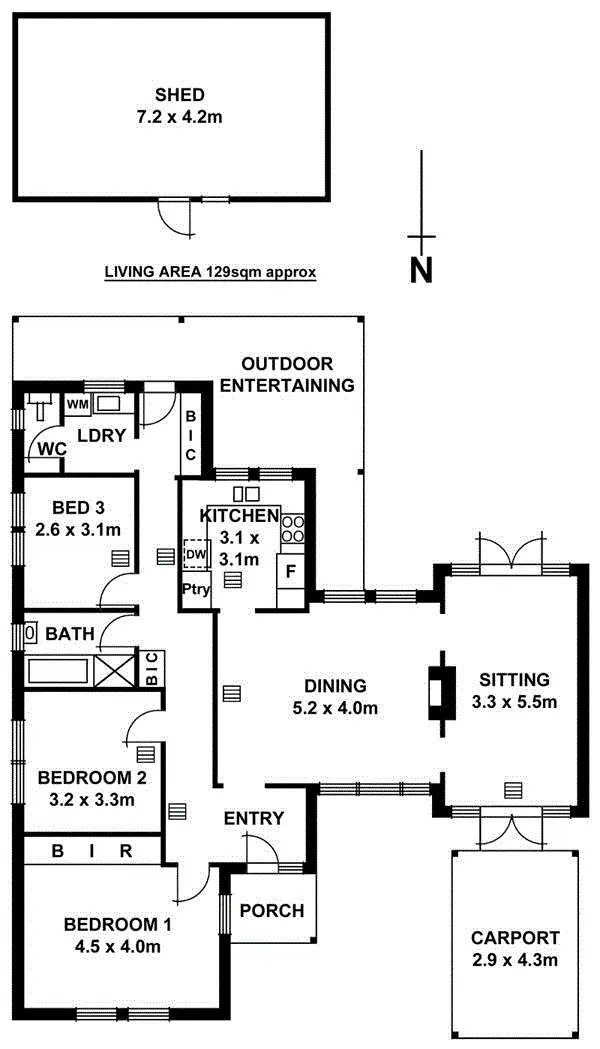 Floorplan of Homely house listing, 2 Barker Grove, Toorak Gardens SA 5065
