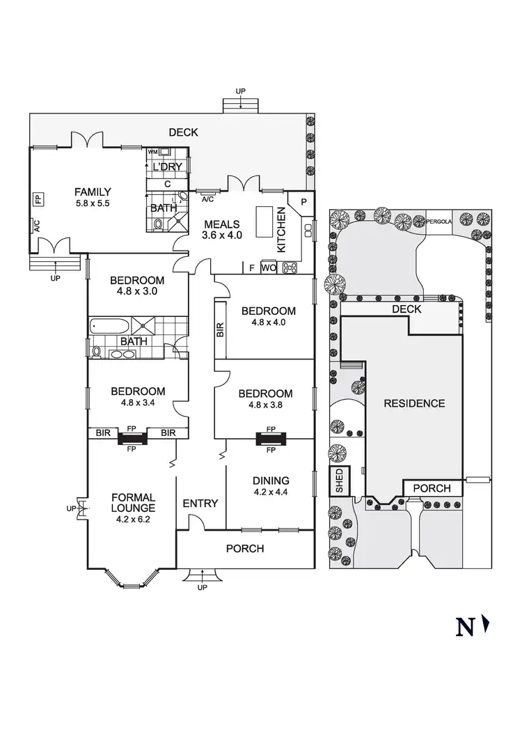 Floorplan of Homely house listing, 61 Cumberland Road, Pascoe Vale VIC 3044