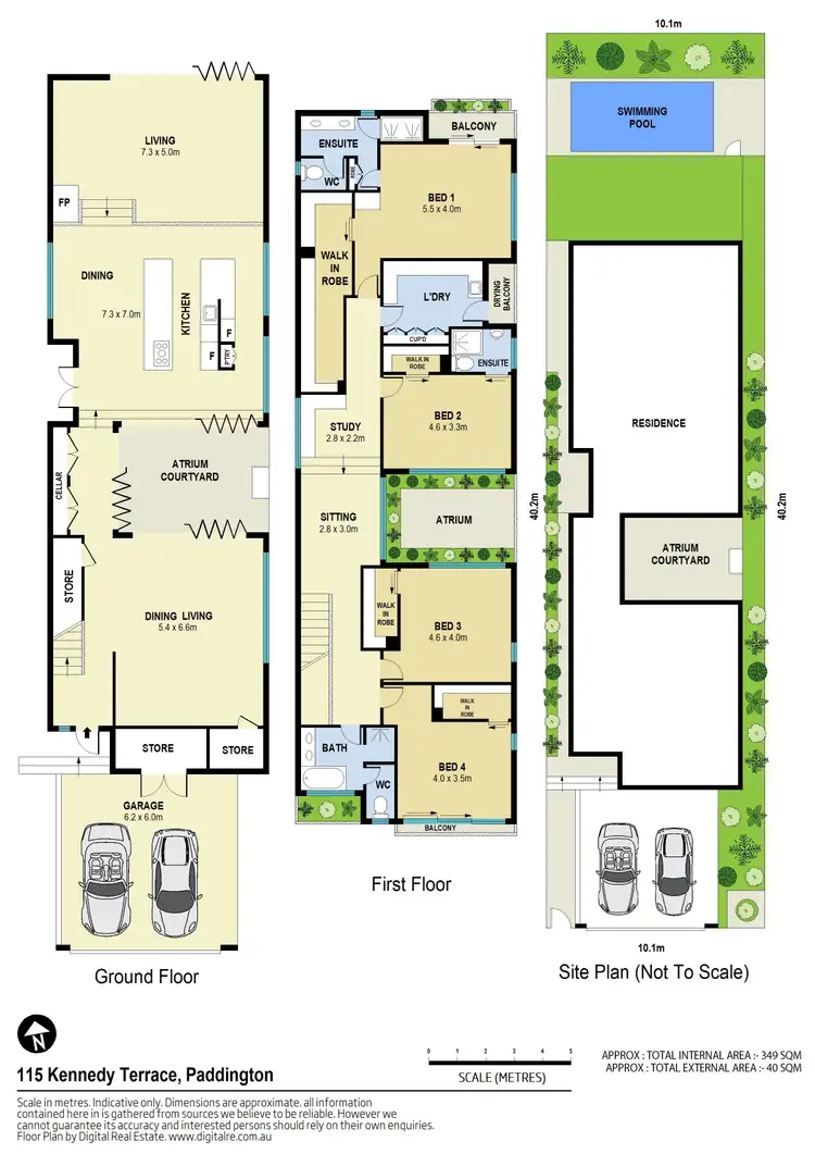 Floorplan of Homely house listing, 115 Kennedy Terrace, Paddington QLD 4064