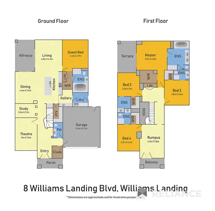 Floorplan of Homely house listing, 8 Williams Landing Boulevard, Williams Landing VIC 3027
