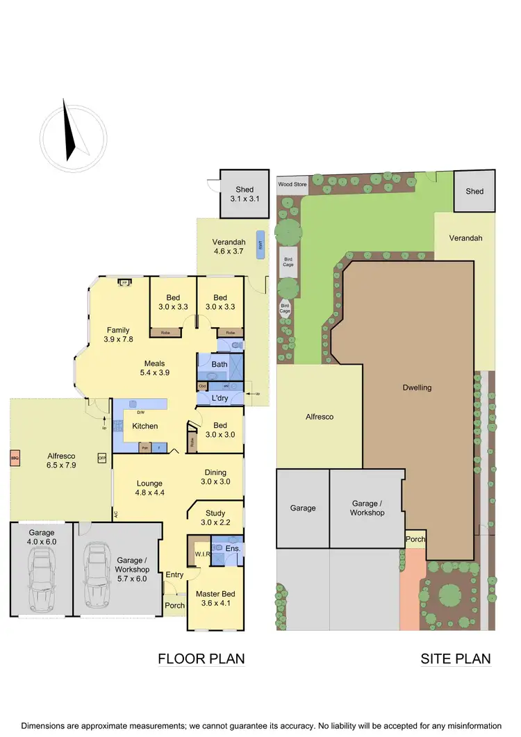 Floorplan of Homely house listing, 18 Teatree Drive, South Morang VIC 3752