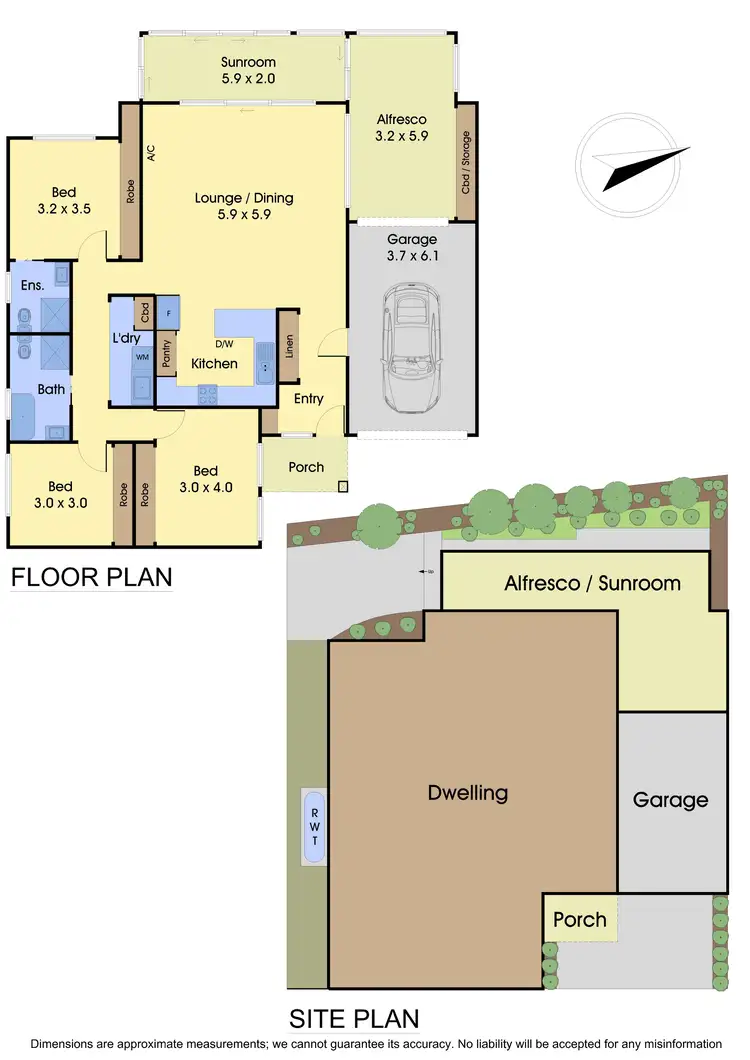 Floorplan of Homely house listing, 2/3 Monty Street, Greensborough VIC 3088