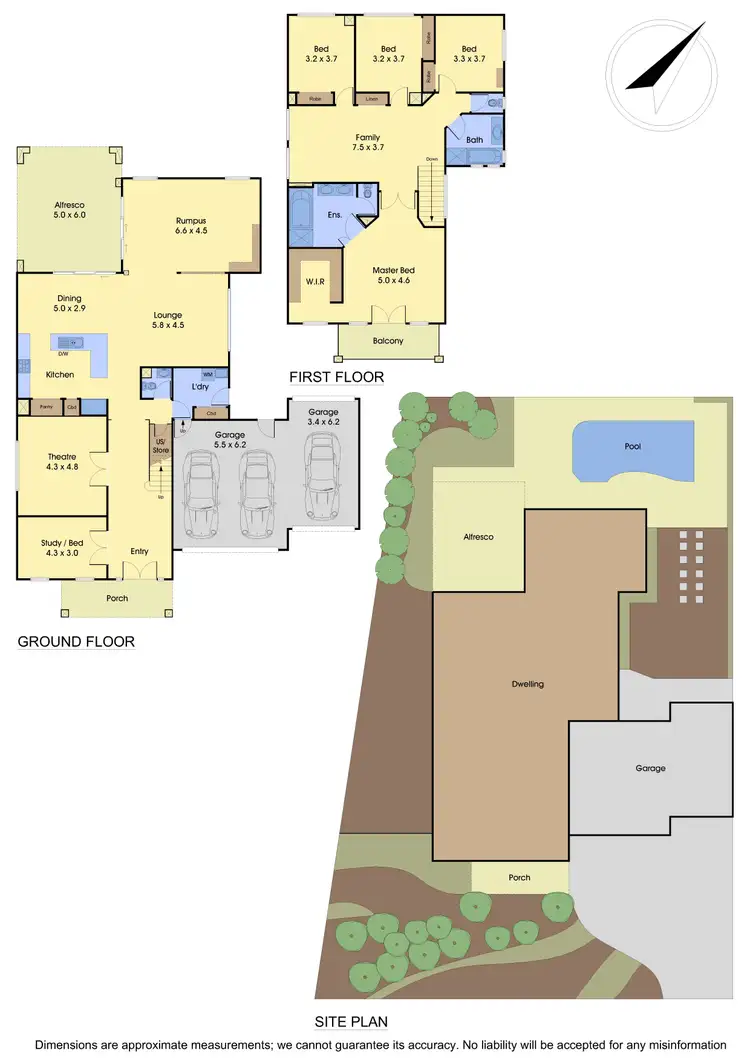 Floorplan of Homely house listing, 7 Hawkstowe Parade, South Morang VIC 3752