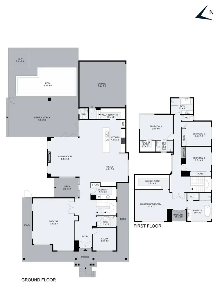 Floorplan of Homely house listing, 178 Huntingdale Road, Mount Waverley VIC 3149