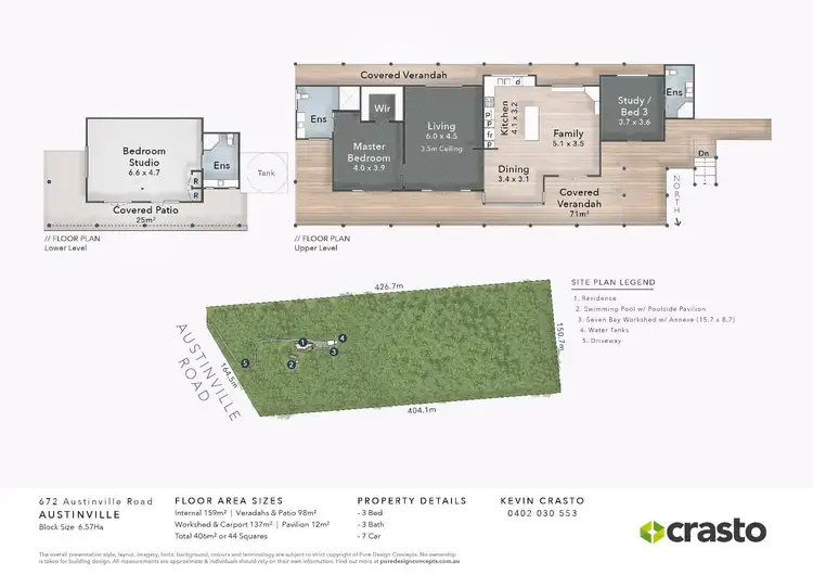 Floorplan of Homely house listing, 672 Austinville Road, Austinville QLD 4213