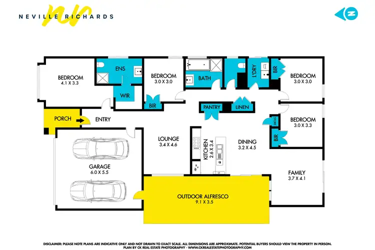 Floorplan of Homely house listing, 6 The Panorama, Portarlington VIC 3223