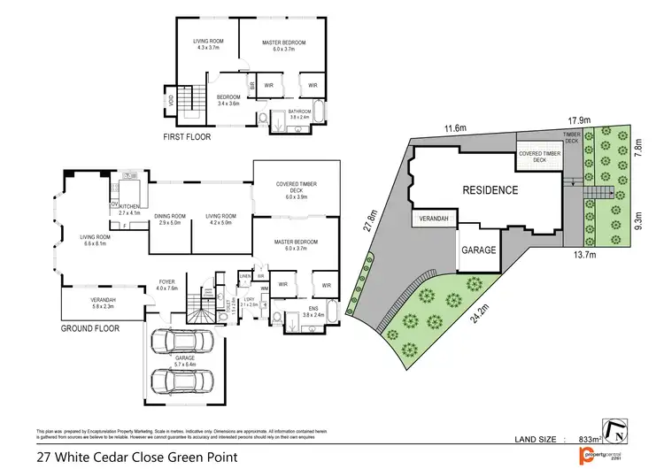 Floorplan of Homely house listing, 27 White Cedar Close, Green Point NSW 2251