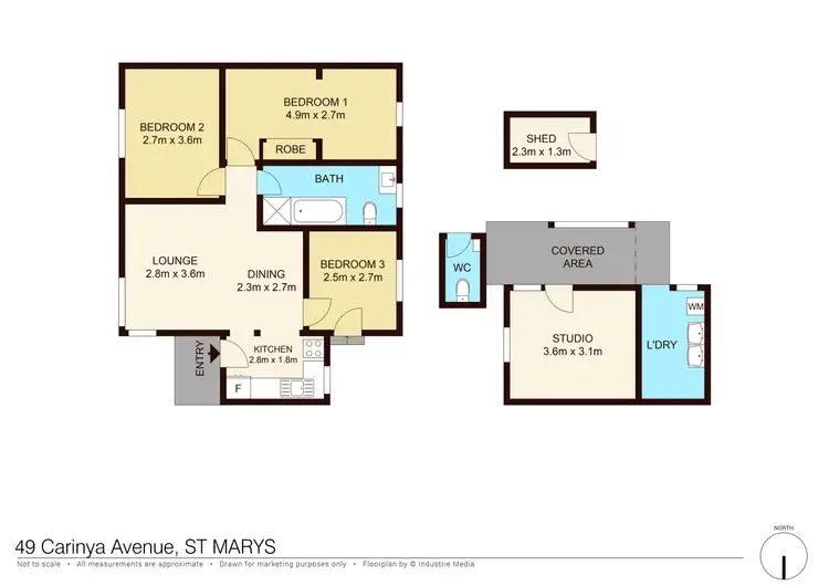 Floorplan of Homely house listing, 49 Carinya Avenue, St Marys NSW 2760