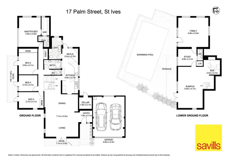 Floorplan of Homely house listing, 17 Palm Street, St Ives NSW 2075