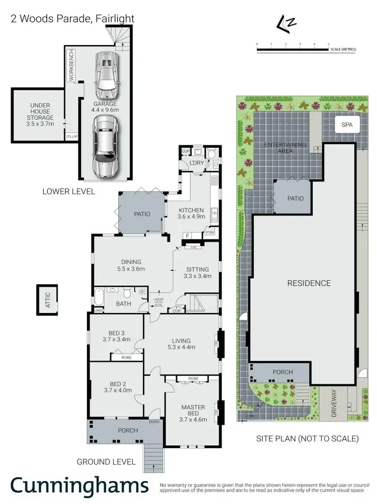 Floorplan of Homely house listing, 2 Woods Parade, Fairlight NSW 2094