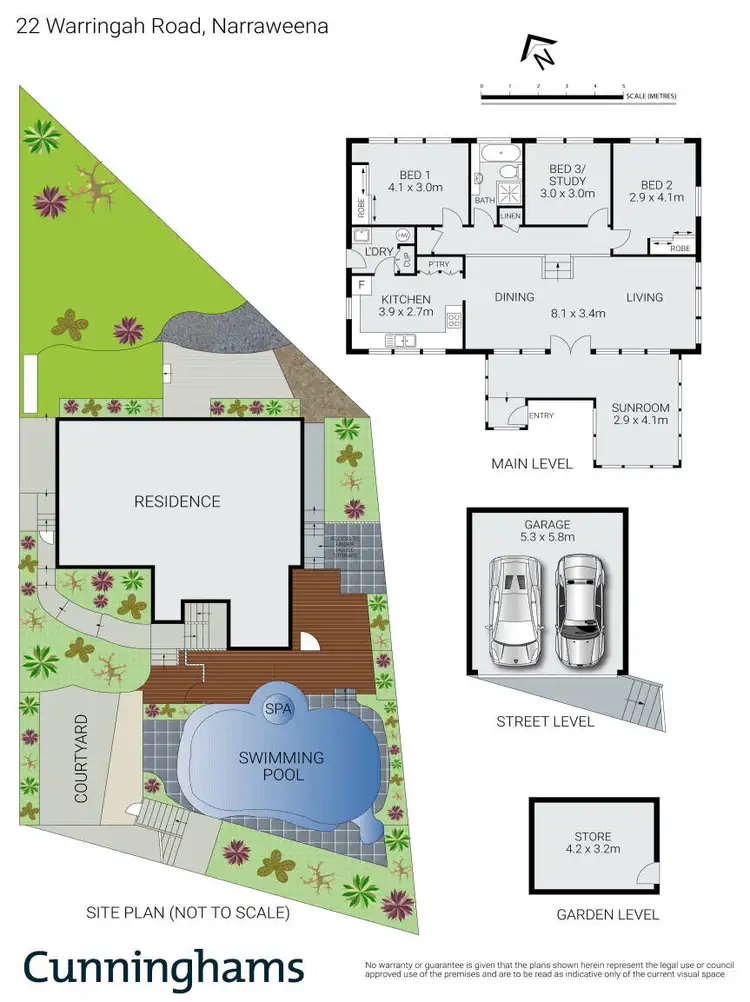Floorplan of Homely house listing, 22 Warringah Road, Narraweena NSW 2099