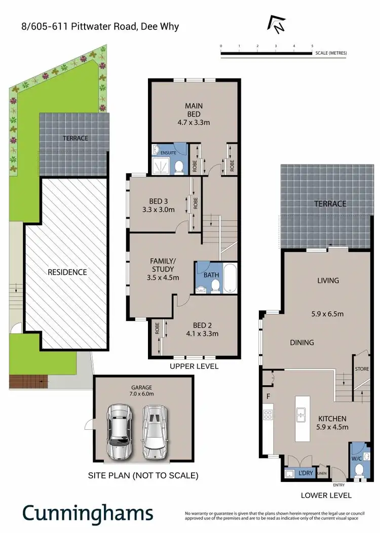 Floorplan of Homely house listing, 8/605 Pittwater Road, Dee Why NSW 2099