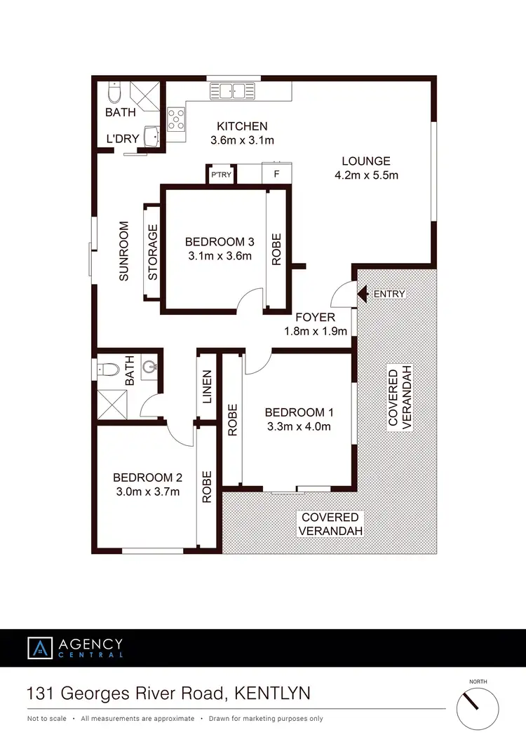 Floorplan of Homely house listing, 131 Georges River Road, Kentlyn NSW 2560