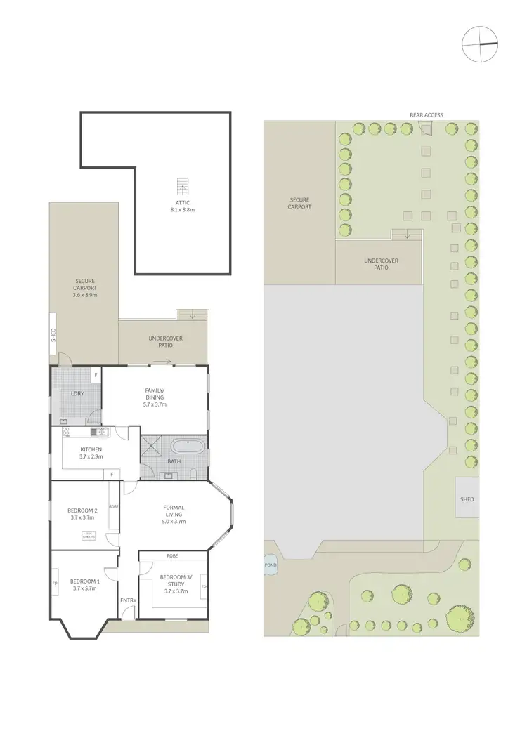 Floorplan of Homely house listing, 1 Pyrmont Street, Ashfield NSW 2131