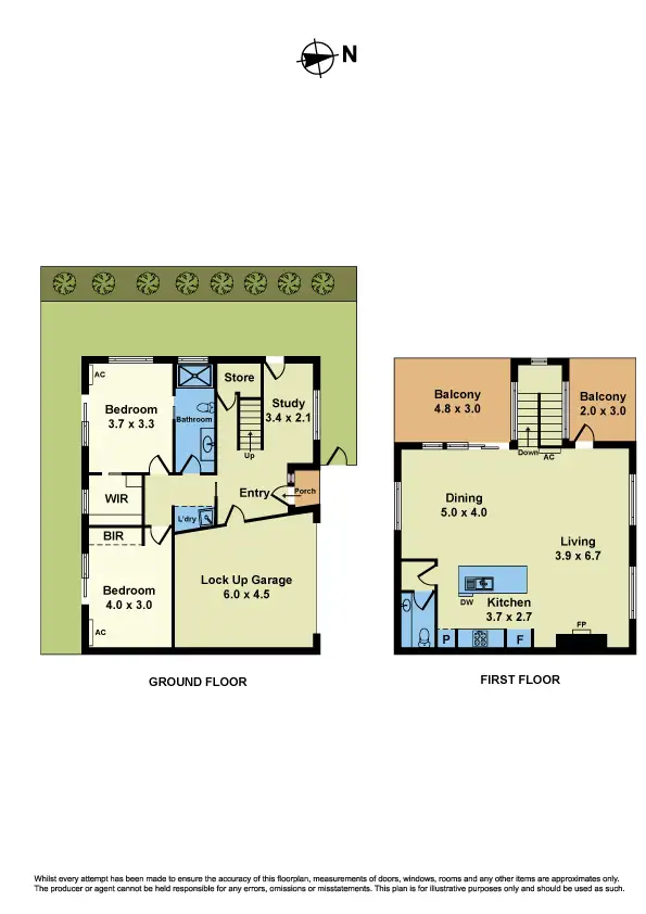 Floorplan of Homely house listing, 4/2 Severn Street, Yarraville VIC 3013