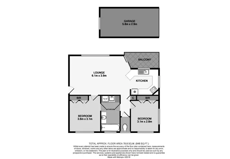 Floorplan of Homely apartment listing, 5/10 Mountain View Avenue, Miami QLD 4220