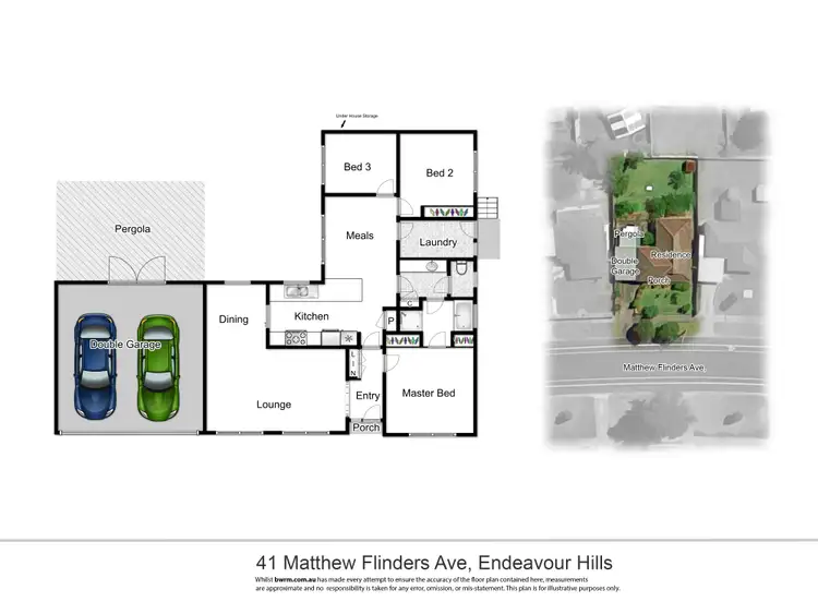 Floorplan of Homely house listing, 41 Matthew Flinders Avenue, Endeavour Hills VIC 3802