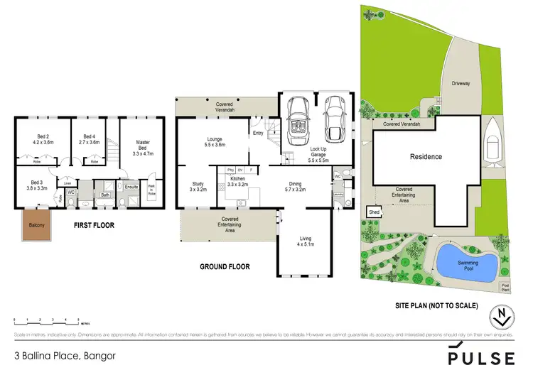 Floorplan of Homely house listing, 3 Ballina Place, Bangor NSW 2234