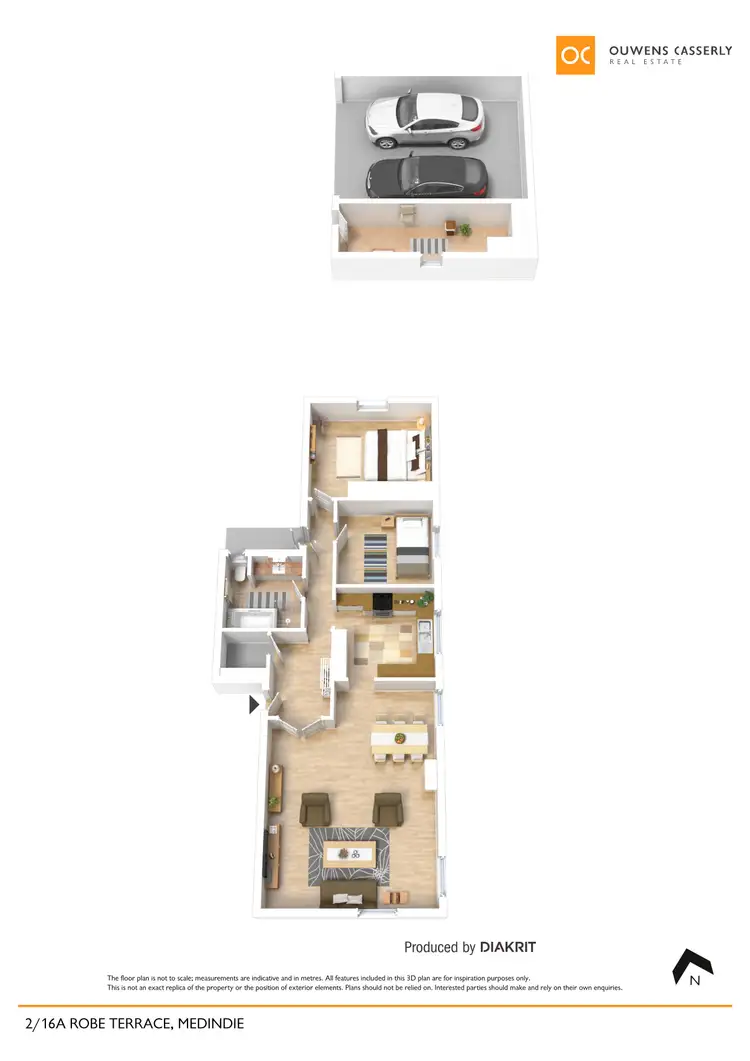 Floorplan of Homely unit listing, 2/16a Robe Terrace, Medindie SA 5081
