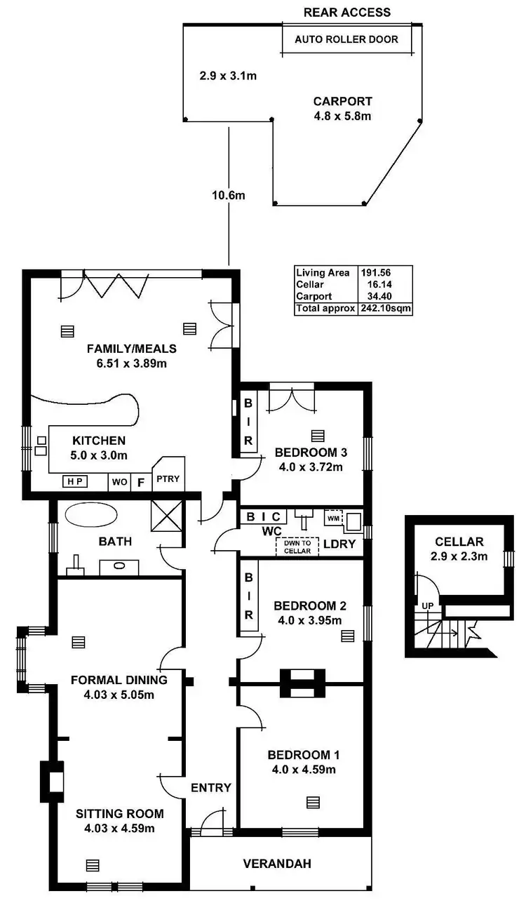 Floorplan of Homely house listing, 86 Watson Avenue, Rose Park SA 5067