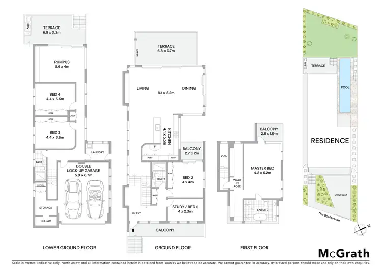 Floorplan of Homely house listing, 15 The Boulevarde, Sans Souci NSW 2219