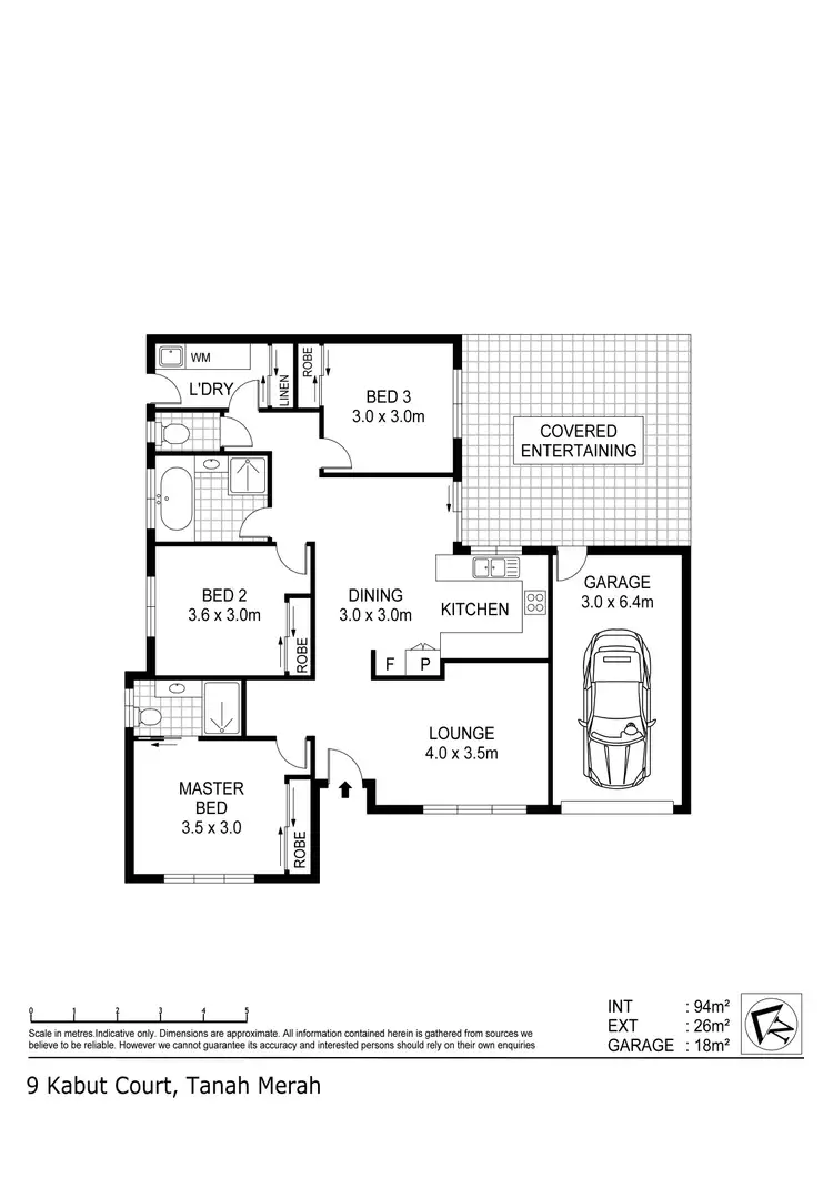 Floorplan of Homely house listing, 9 Kabut Court, Tanah Merah QLD 4128