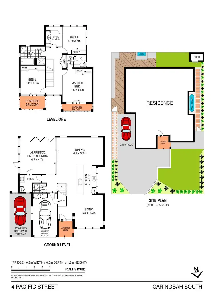 Floorplan of Homely house listing, 4 Pacific Street, Caringbah South NSW 2229