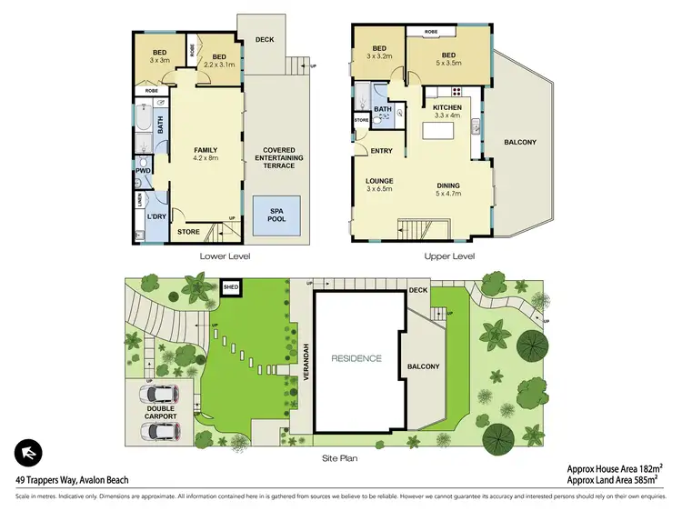 Floorplan of Homely house listing, 49 Trappers Way, Avalon Beach NSW 2107