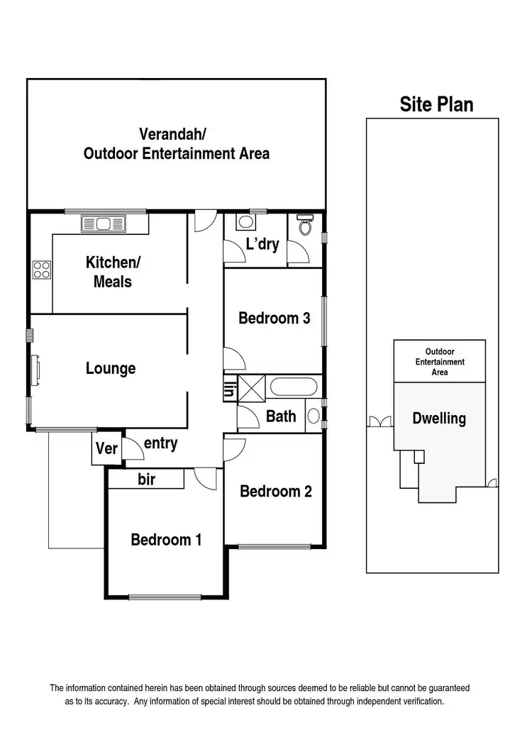 Floorplan of Homely house listing, 13 Enderly Avenue, Reservoir VIC 3073